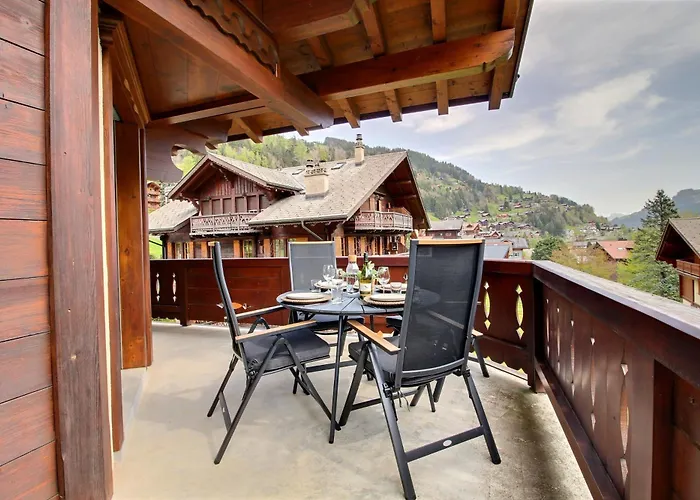 Mossettes 5, Penthouse Sunny Terrasse And Sauna Champéry