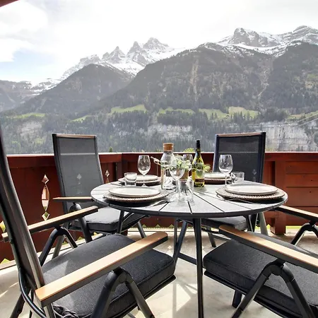 Mossettes 5, Penthouse Sunny Terrasse And Sauna Hotel Champéry