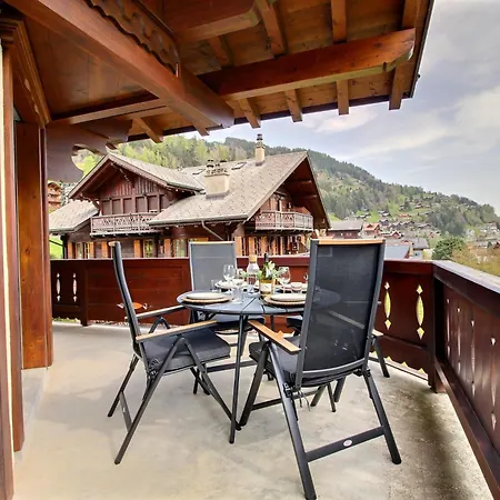 Mossettes 5, Penthouse Sunny Terrasse And Sauna Champéry